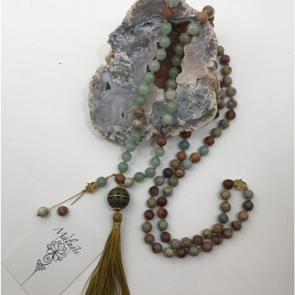African Opal "Prosperity" Mala